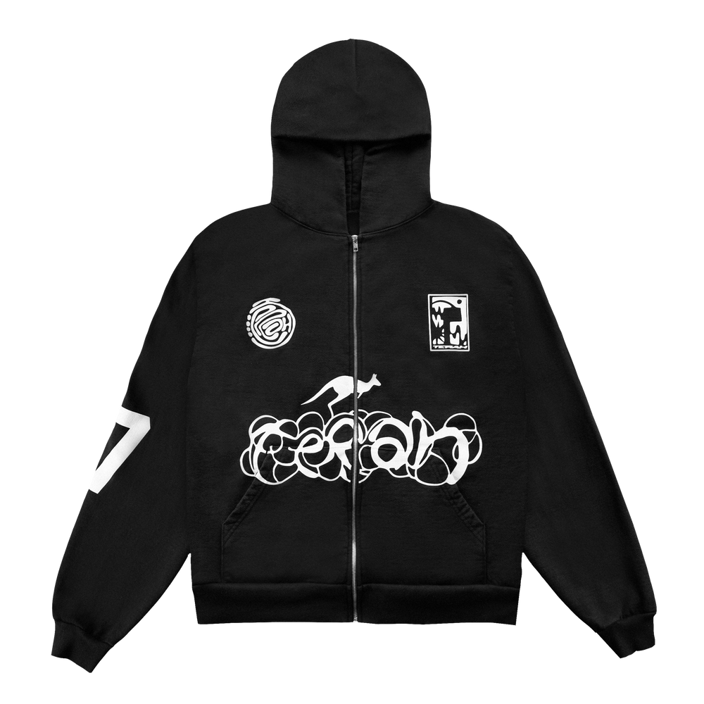 TEAM TERAH ZIP UP HOODIE (PRE-ORDER)