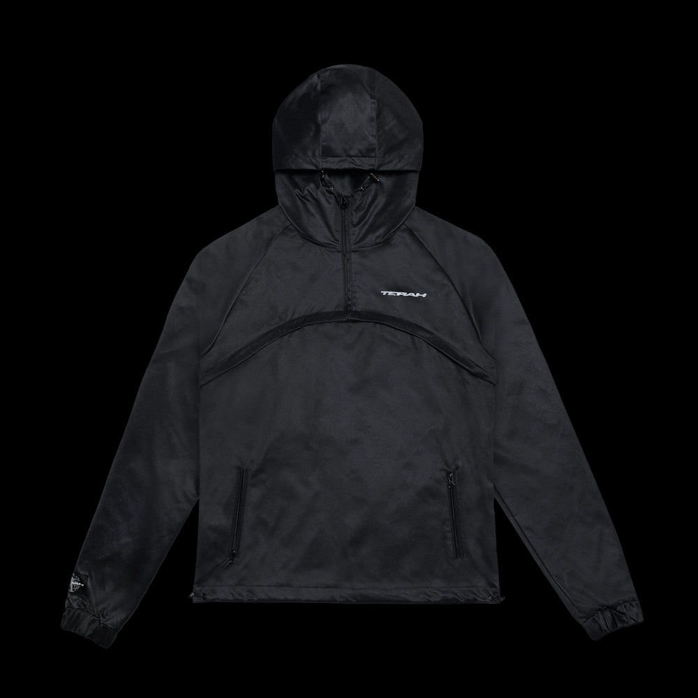 BLACK GLOBE PANEL PULL OVER (PRE-ORDER)